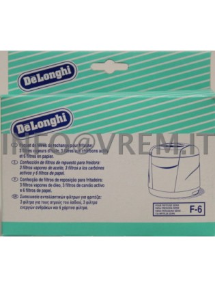 De Longhi - Confezione Filtri F6-12 