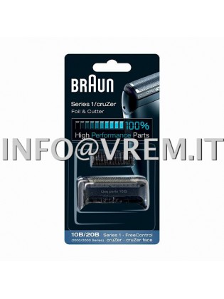 Braun - Lamina & Blocco Coltelli Serie 1 10B