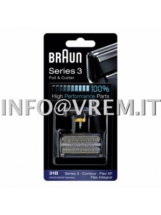 Braun - Lamina & Blocco Coltelli Serie 3 31B