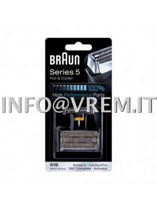 Braun - Lamina & Blocco Coltelli Serie 5 51S