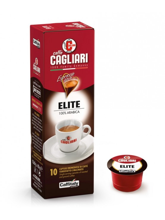 Caffitaly - Caffe' Cagliari - Elite 100% Arabica