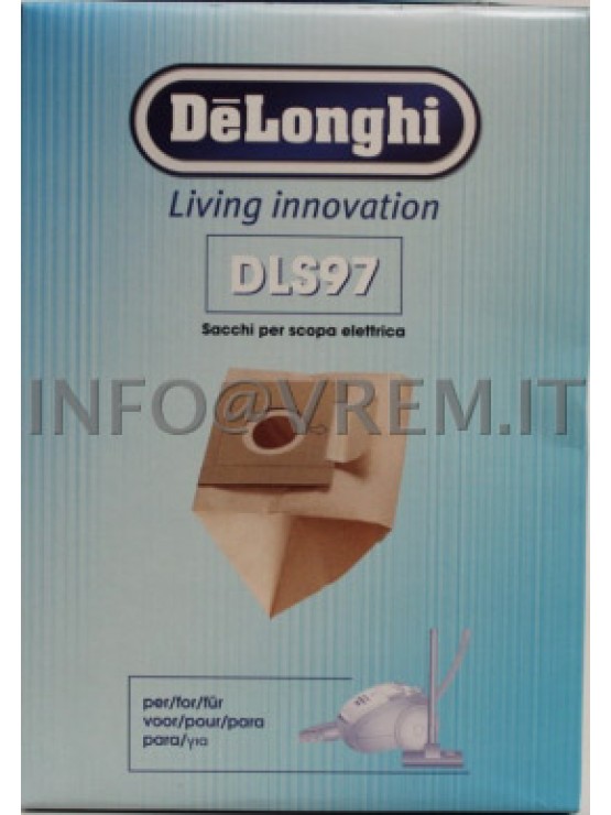 De Longhi - Confezione Dl Int. 5 Sacchi Carta Dr57