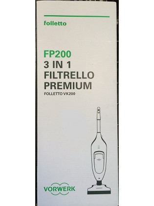 Folletto - 6 Filtrello Premium Fp200 Sacchetti Vk200