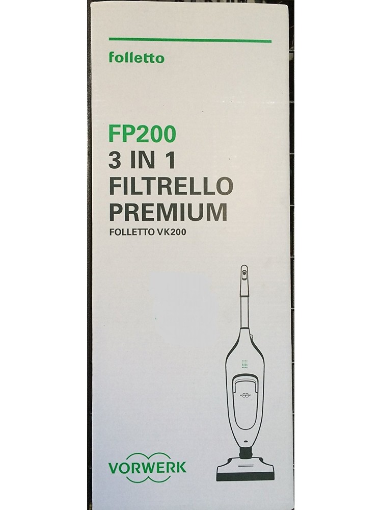 Folletto Confezione 6 Filtrelli Premium FP200 Cod. 01141