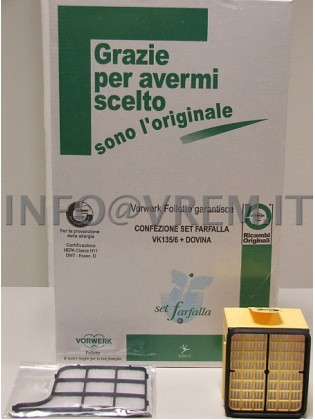 Folletto - Confezione Set Farfalla Per Vk135/6