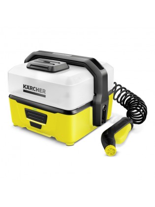 Karcher - Idropulitrice Pulitore portatil e batteria Mobile Outdoor Cleaner OC 3
