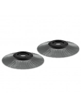 Karcher - Set di spazzole per foglie umide per spazzatrice
