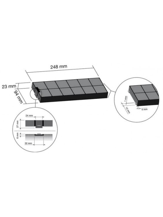 Filtro A Carbone Cappe Aspiranti tecnowind