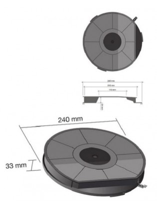 Filtro A Carbone Cappe Aspiranti Elica