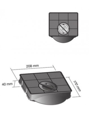 Filtro A Carbone Cappe Aspiranti Elica