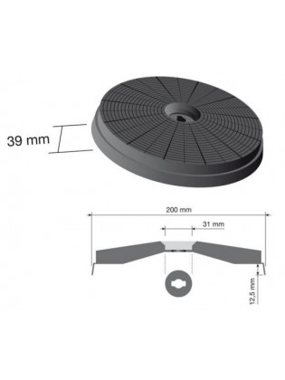 Filtro A Carbone Cappe Aspiranti Elica