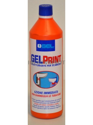 Gel Print Disottururante Per Scarichi 750Ml