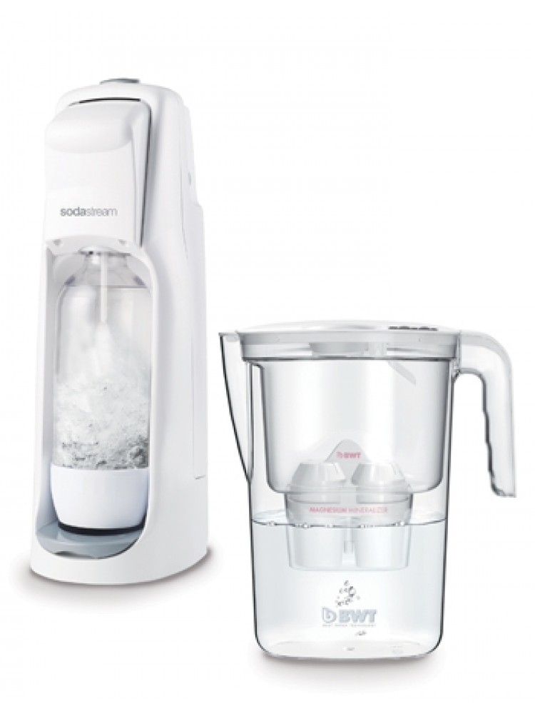 Sodastream - Gasatore Jet + caraffa Bwt