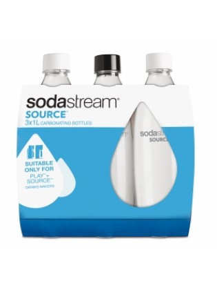 Sodastream - Bottiglia Fuse Tripack Per Source E Play
