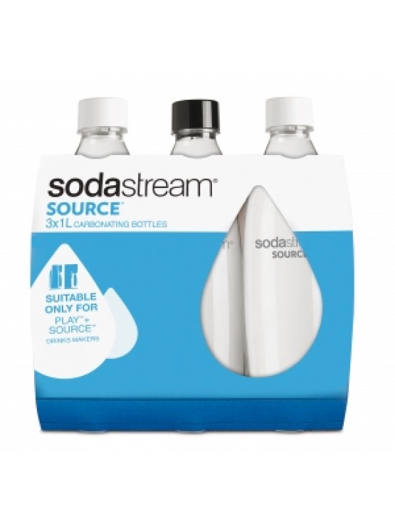 Sodastream - Bottiglia Fuse Tripack Per Source E Play