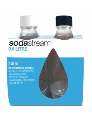 Sodastream - Confezione Da 2 Bottiglie Fuse Da 1/2 Litro